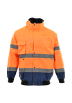 Pomarańczowy odblaskowy + Granatowy