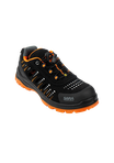 Schwarz + Orange Reflektierend