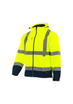 Fluoreszierendes Gelb + Marineblau