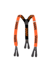 Reflektierendes Orange + Schwarz