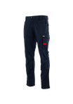 Dunkelmarineblau + Rot