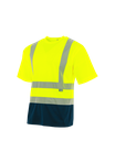 Galben fluorescent + albastru bleumarin