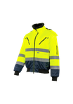 Fluoreszierendes Gelb + Marineblau
