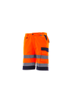 Reflektierendes Orange + Marineblau