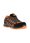 Schwarz + Orange Reflektierend