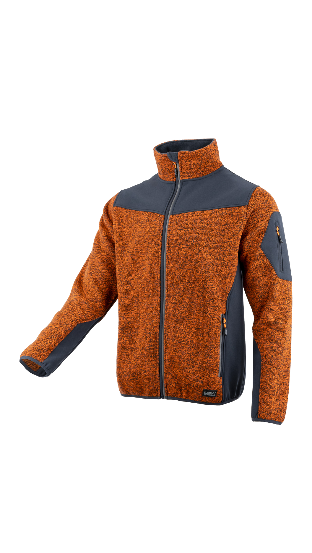 Bluza melanżowa dzianinowa COMFORT PLUS