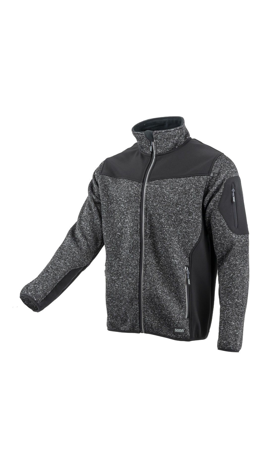 Bluza melanżowa dzianinowa COMFORT PLUS