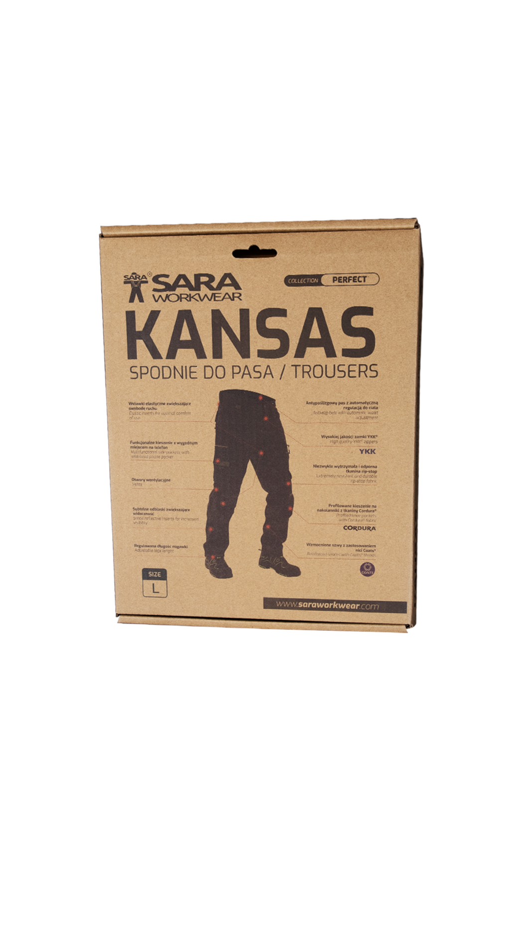 Spodnie do pasa KANSAS