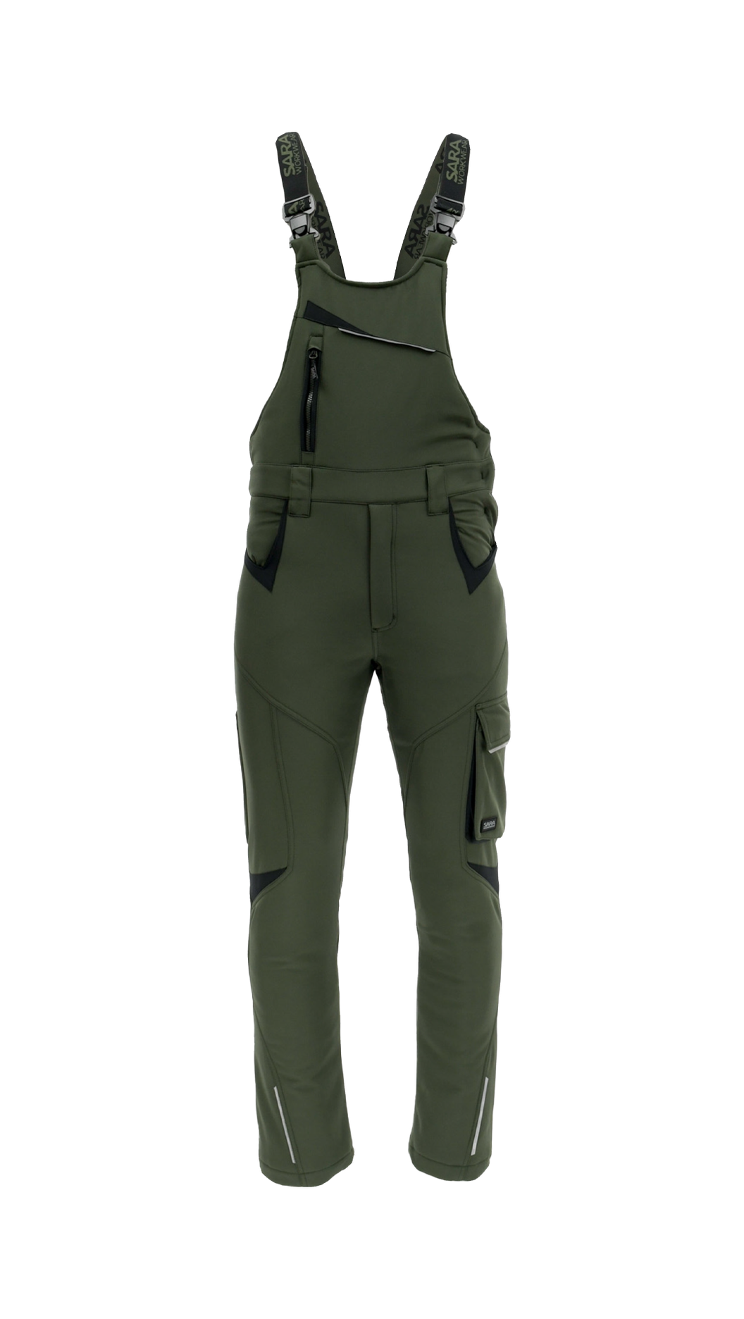 Spodnie ogrodniczki ocieplane COMFORT WINTER