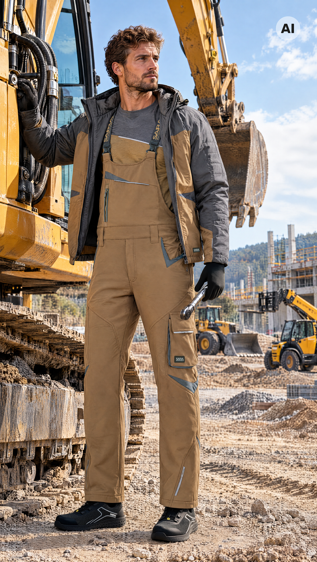 Gefütterte Latzhose COMFORT WINTER