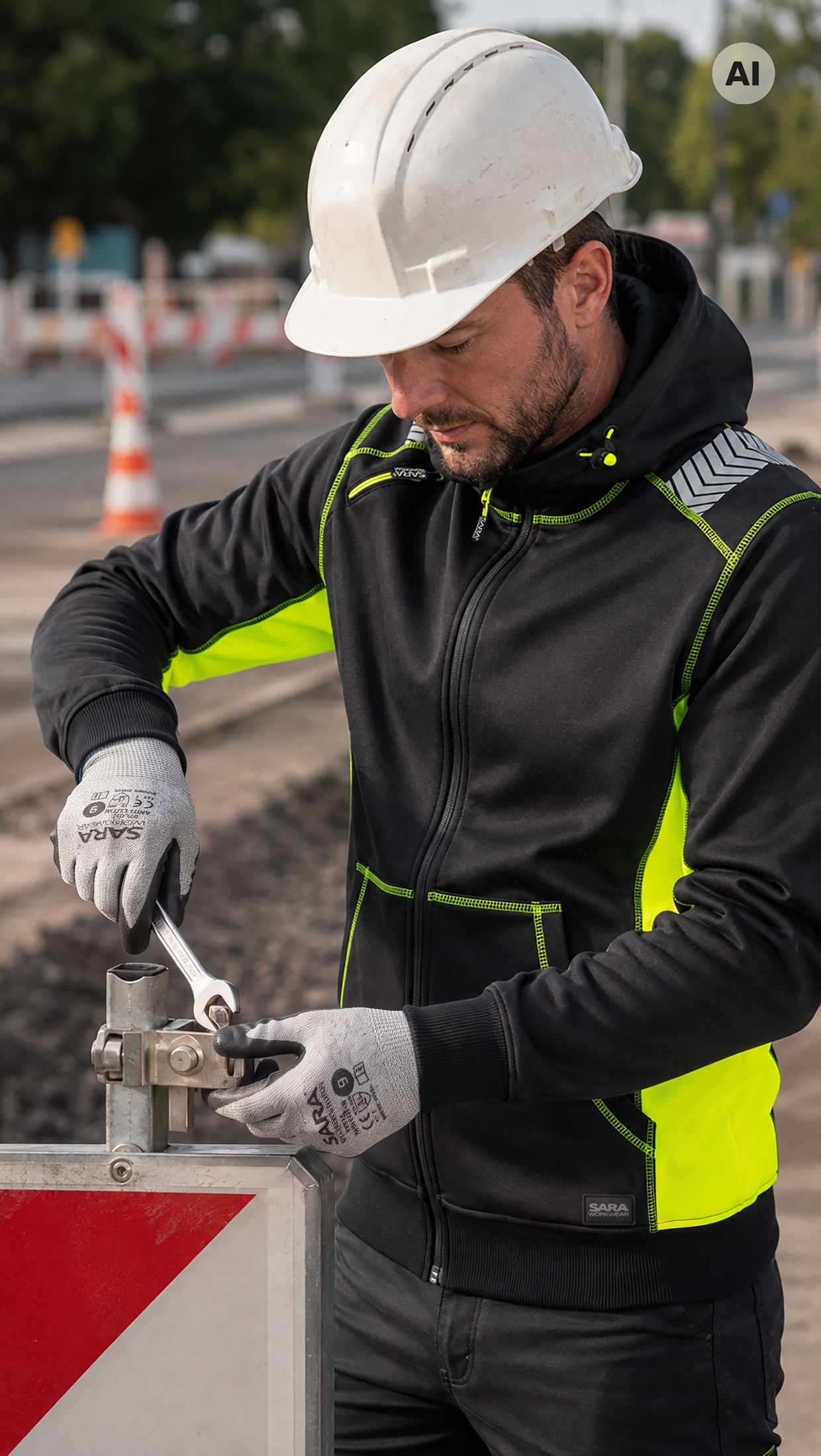 Kapuzenjacke mit Reißverschluss COMFORT NEO