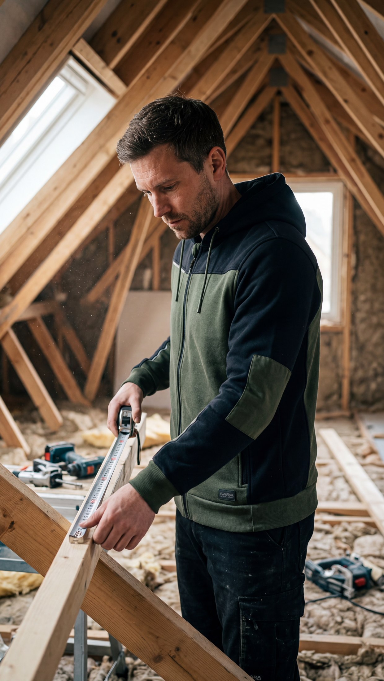 Kapuzenjacke mit Reißverschluss COMFORT PLUS