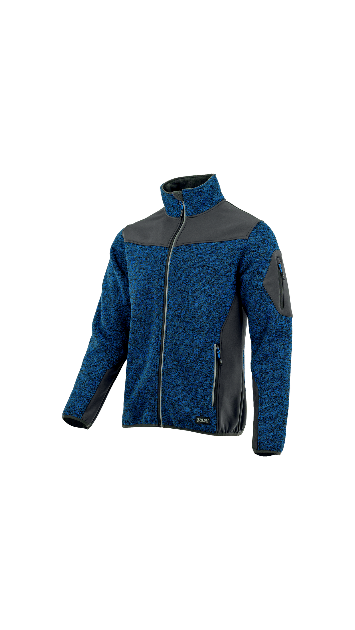 Bluza melanżowa dzianinowa COMFORT PLUS