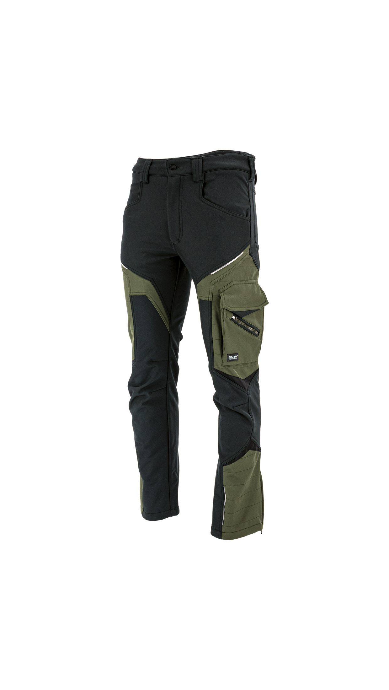 Spodnie do pasa softshell COMFORT WINTER
