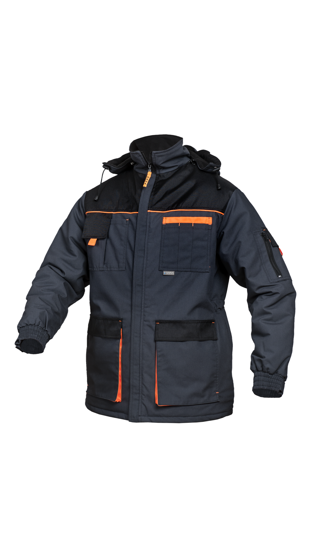 Lange gefütterte Jacke POSEJDON WINTER