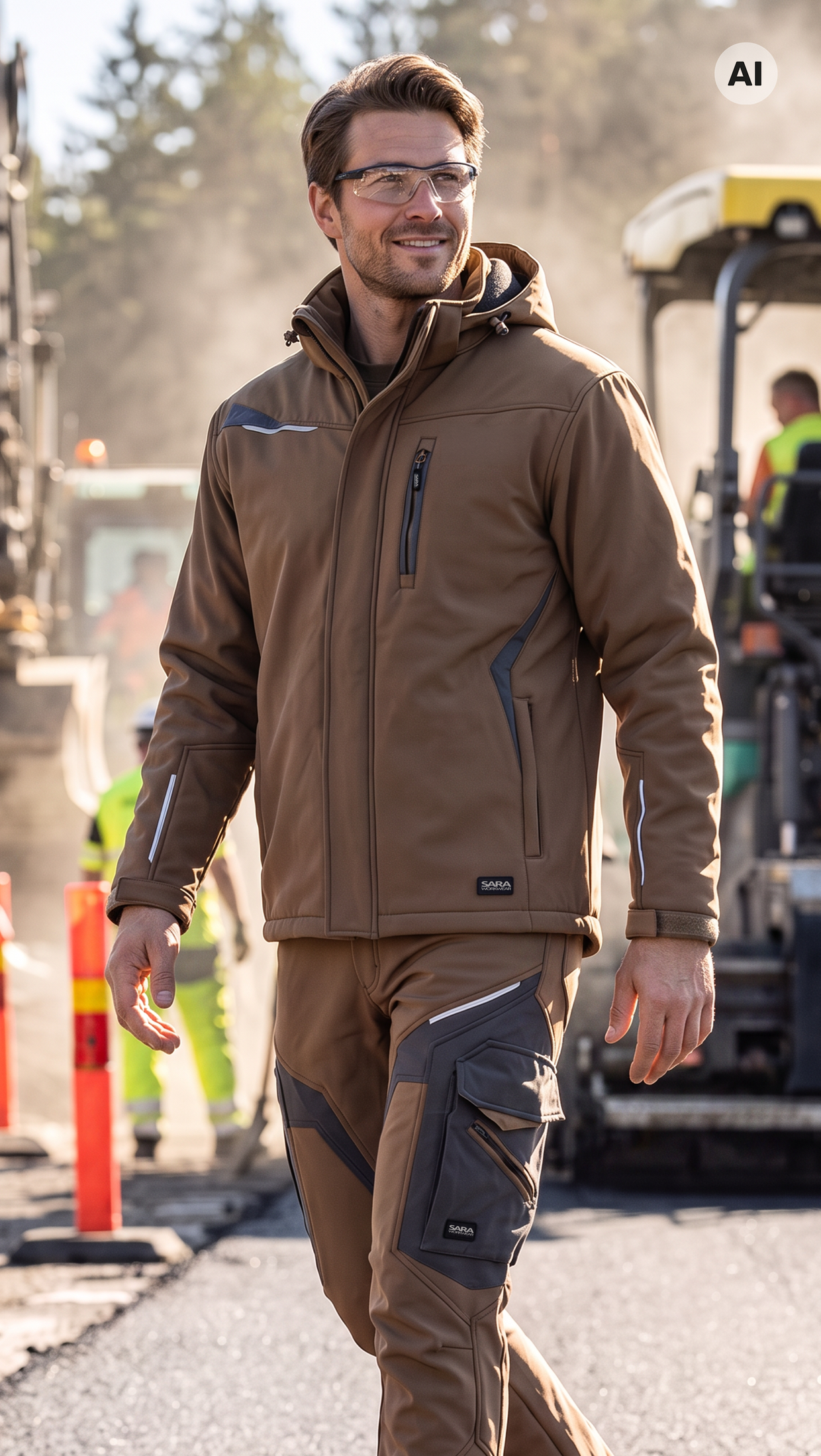 Lange gefütterte Jacke COMFORT WINTER