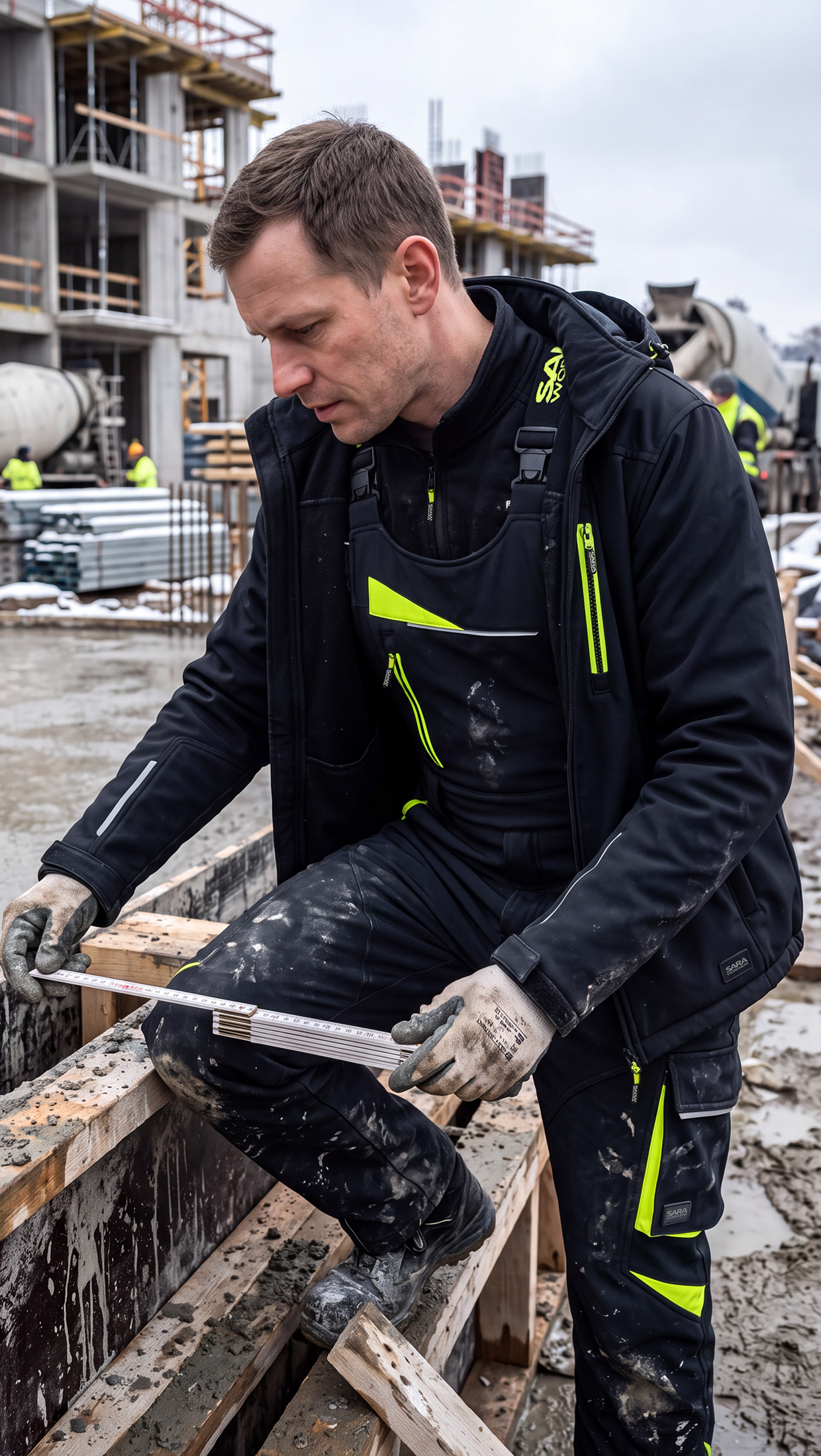 Salopetă softshell COMFORT WINTER