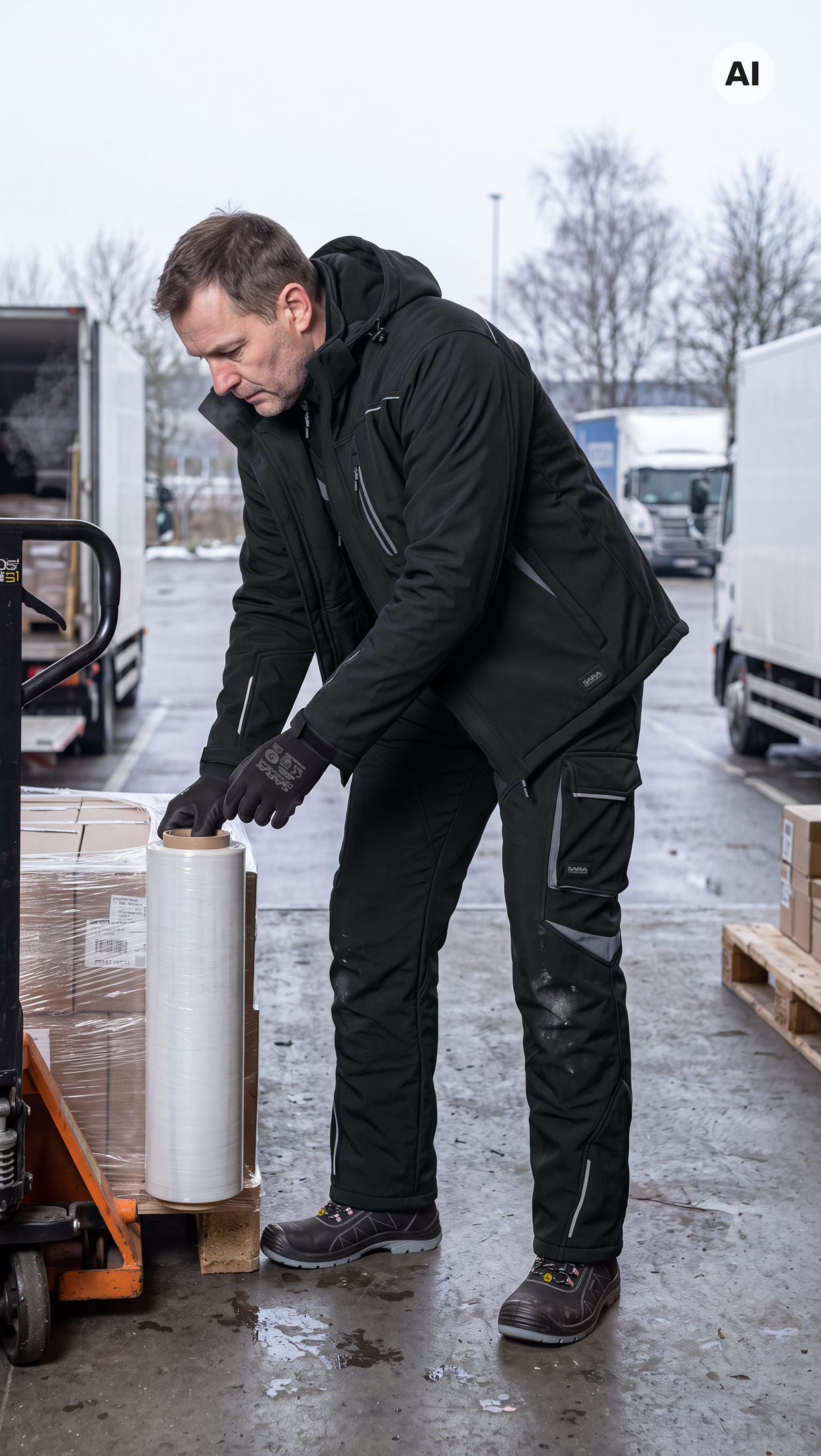 Gefütterte Latzhose COMFORT WINTER