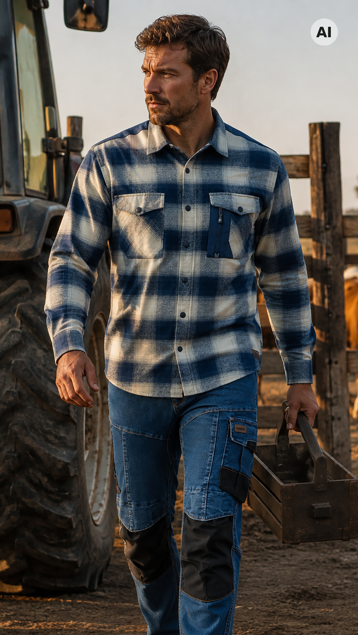 Kariertes Hemd RANCHER