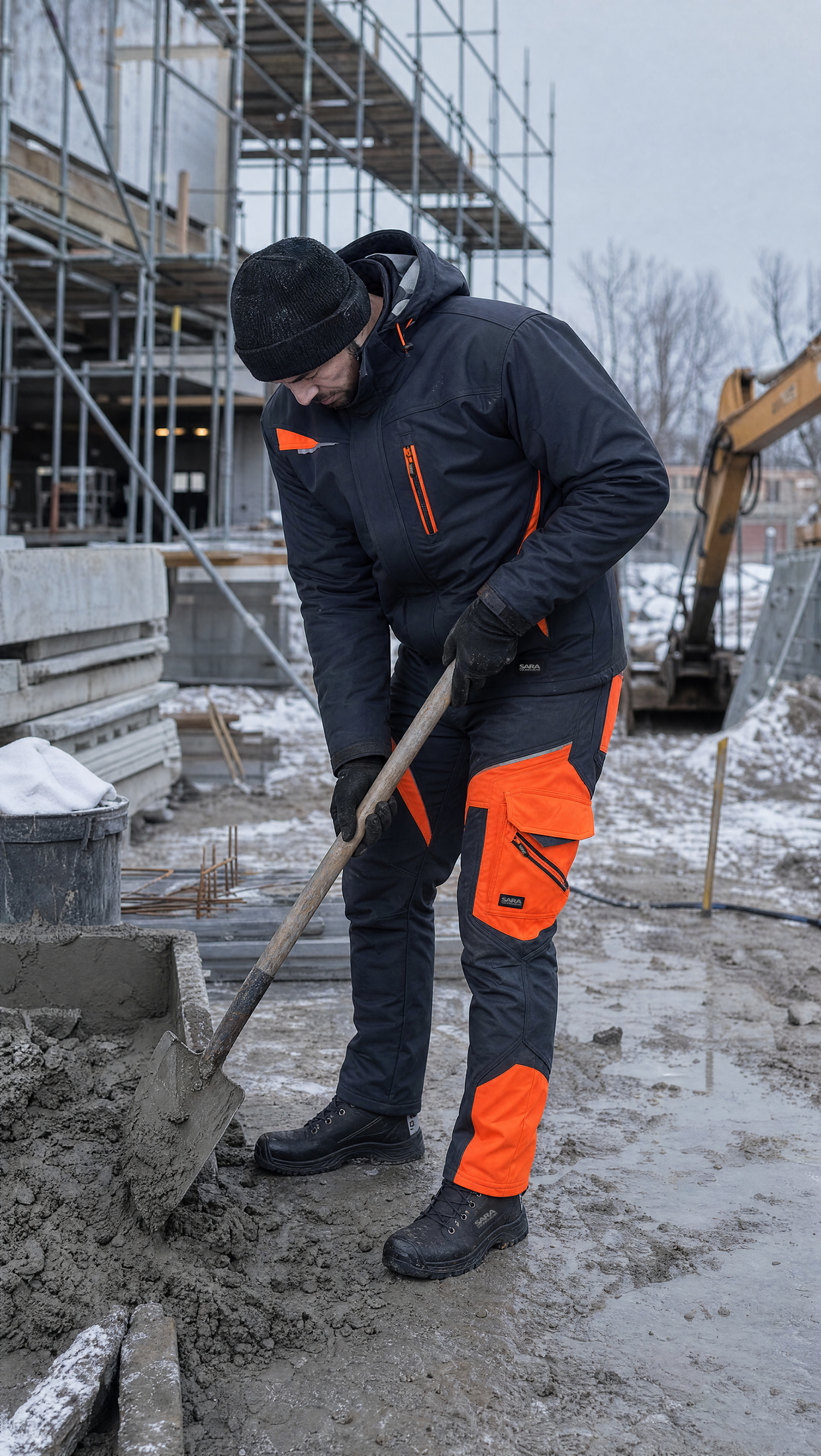 Jachetă lungă COMFORT WINTER