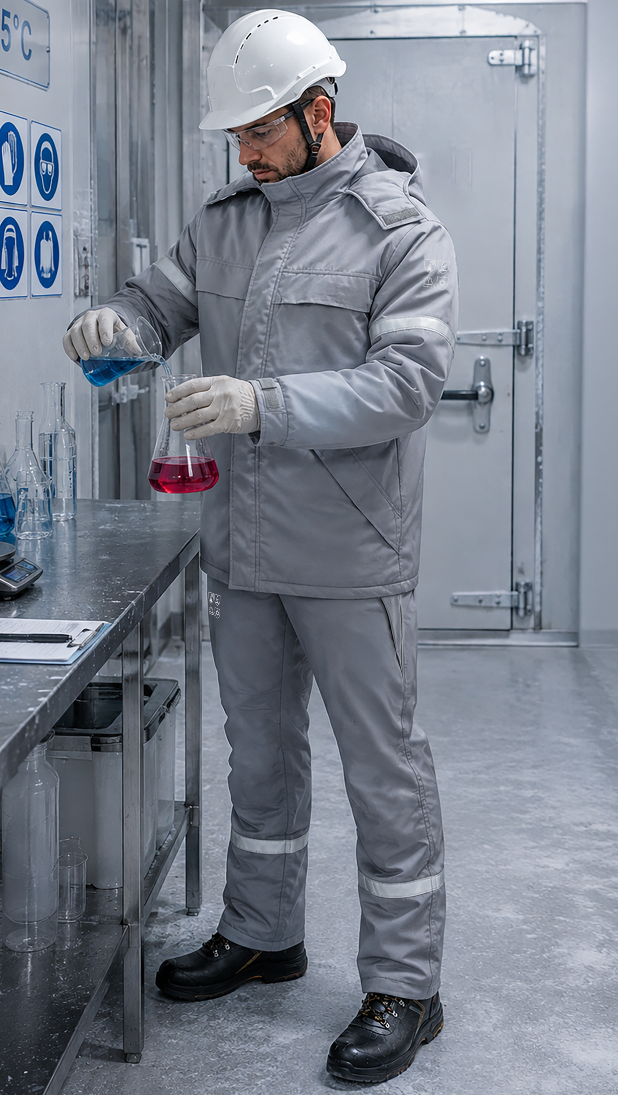 Spodnie do pasa ciepłochronne CHEMIK AS WINTER