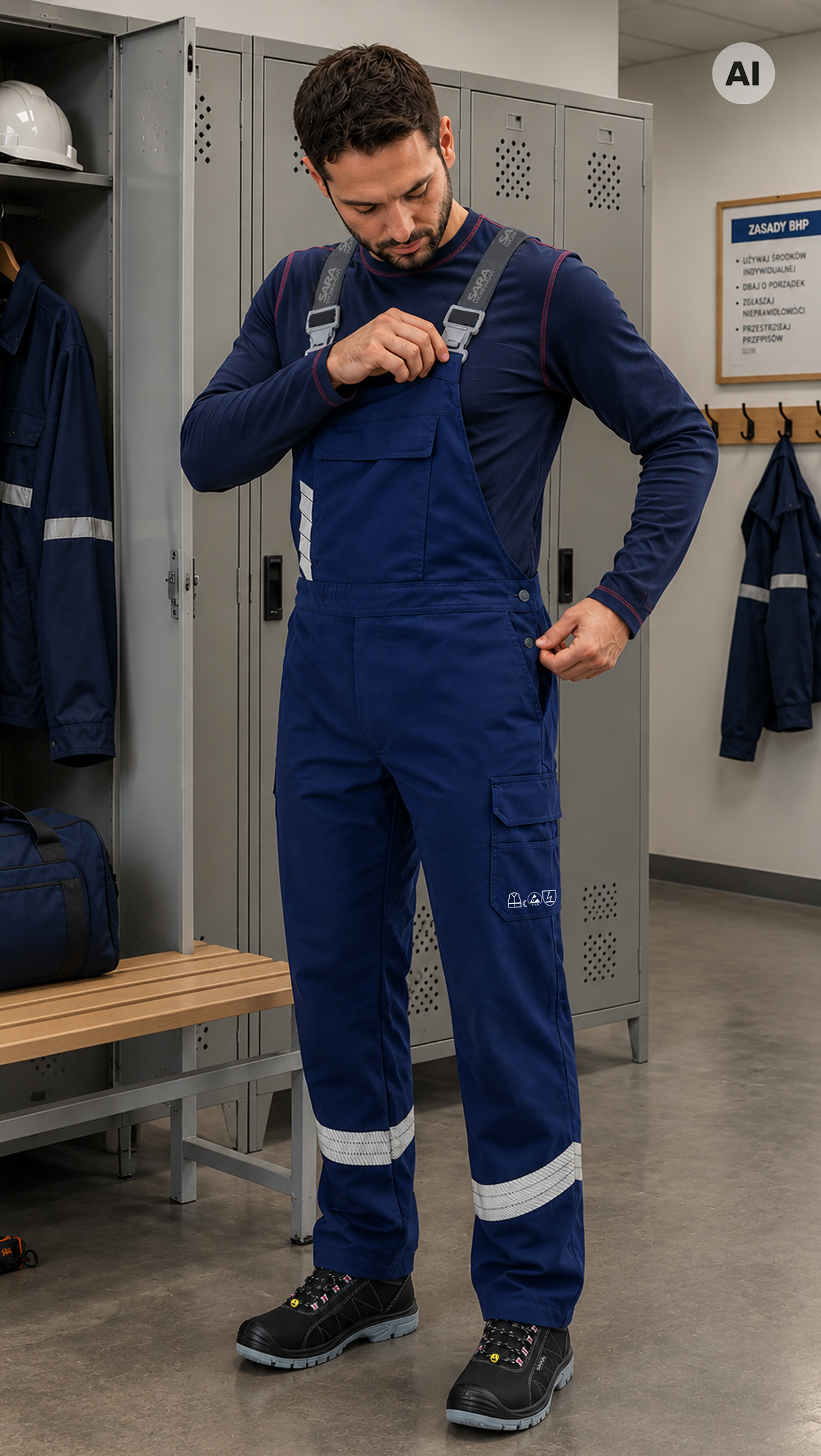 Latzhose PIORUN FLEX