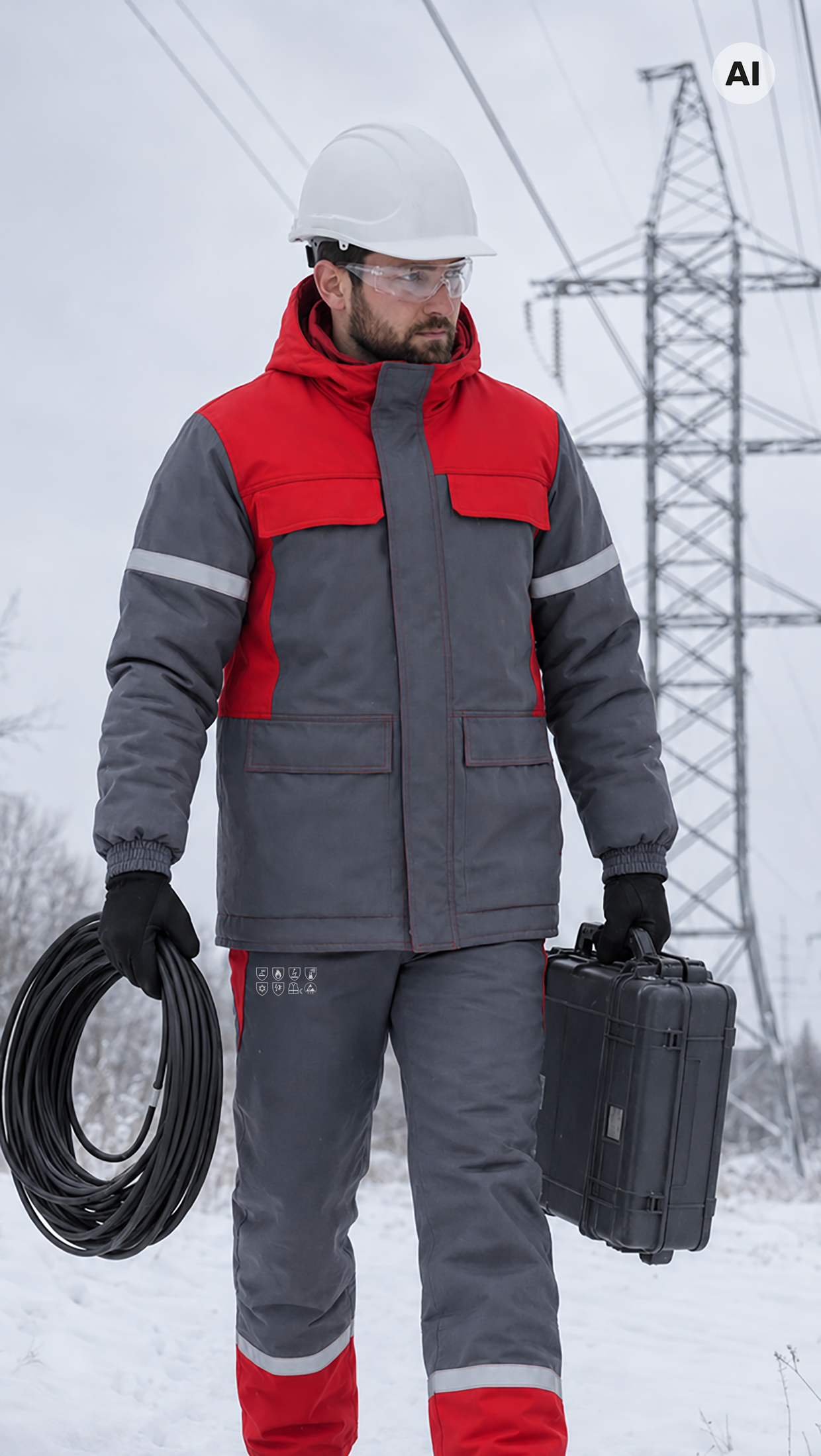 Kurtka długa ciepłochronna GROM 5w1 WINTER