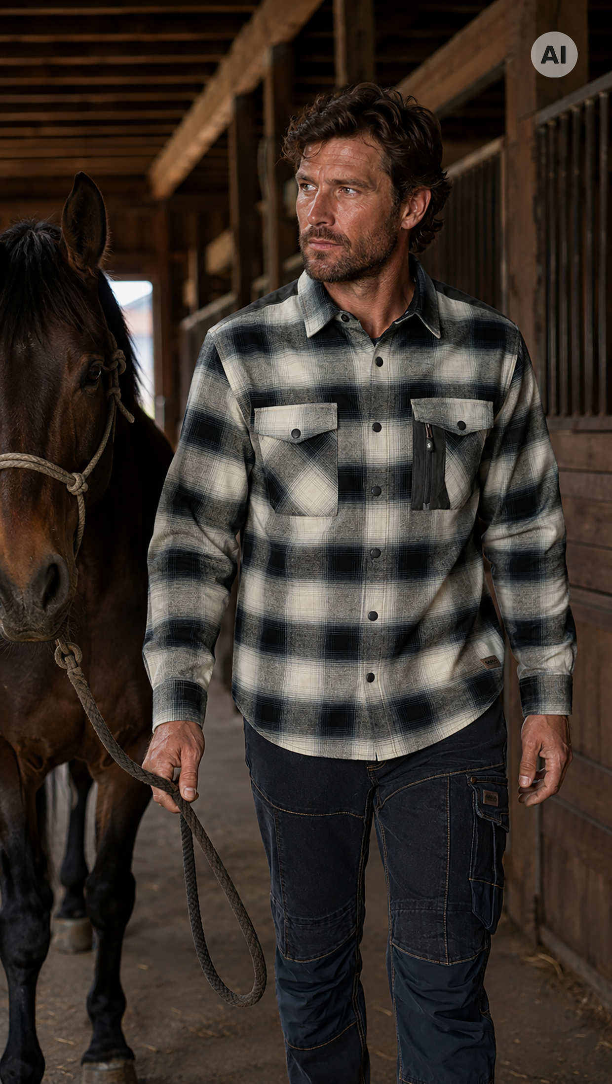 Kariertes Hemd RANCHER