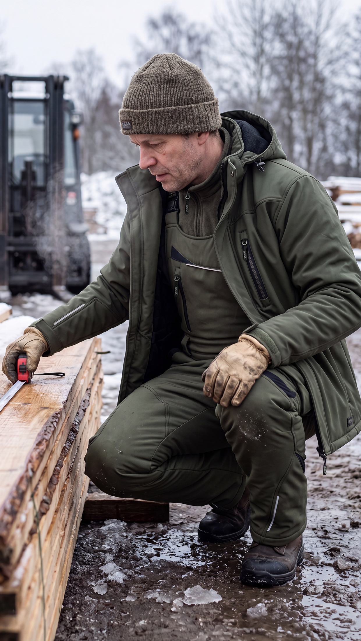 Salopetă softshell COMFORT WINTER