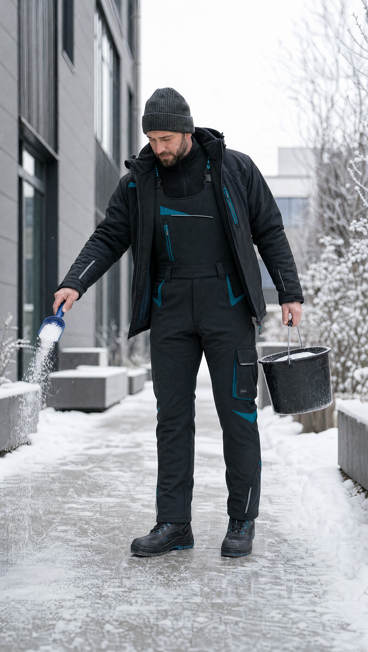 Salopetă softshell COMFORT WINTER