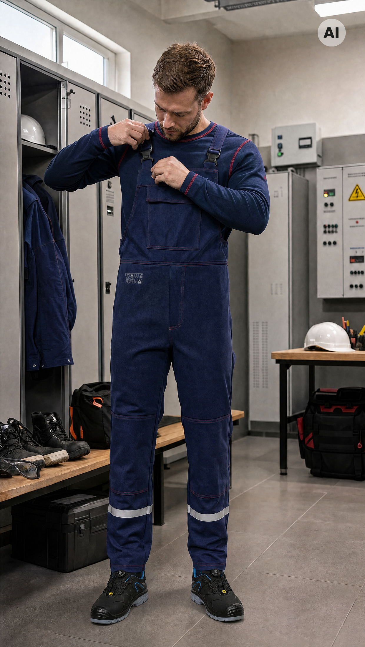 Latzhose GROM 5w1