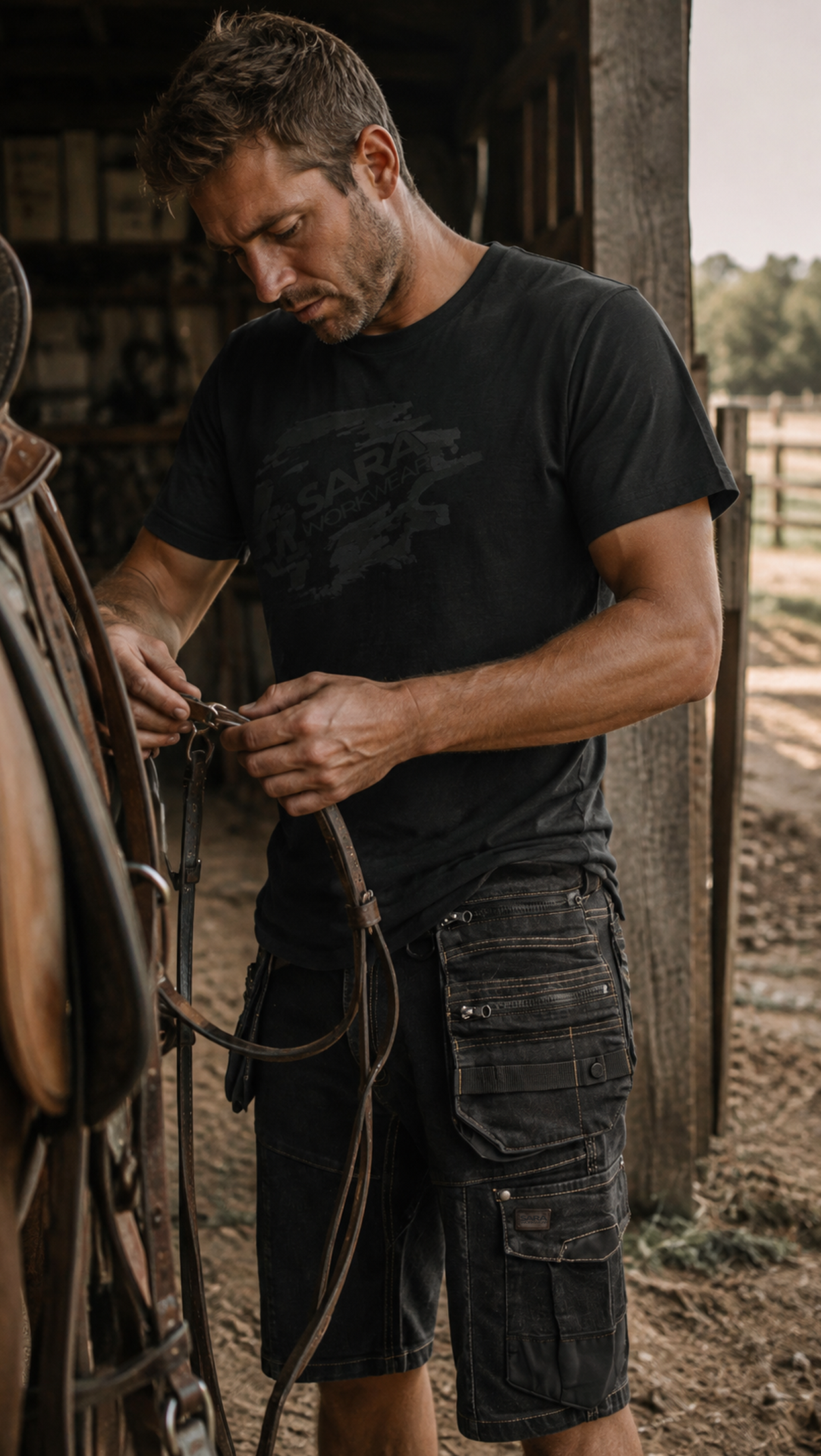 Spodnie krótkie monterskie COYOTE JEANS