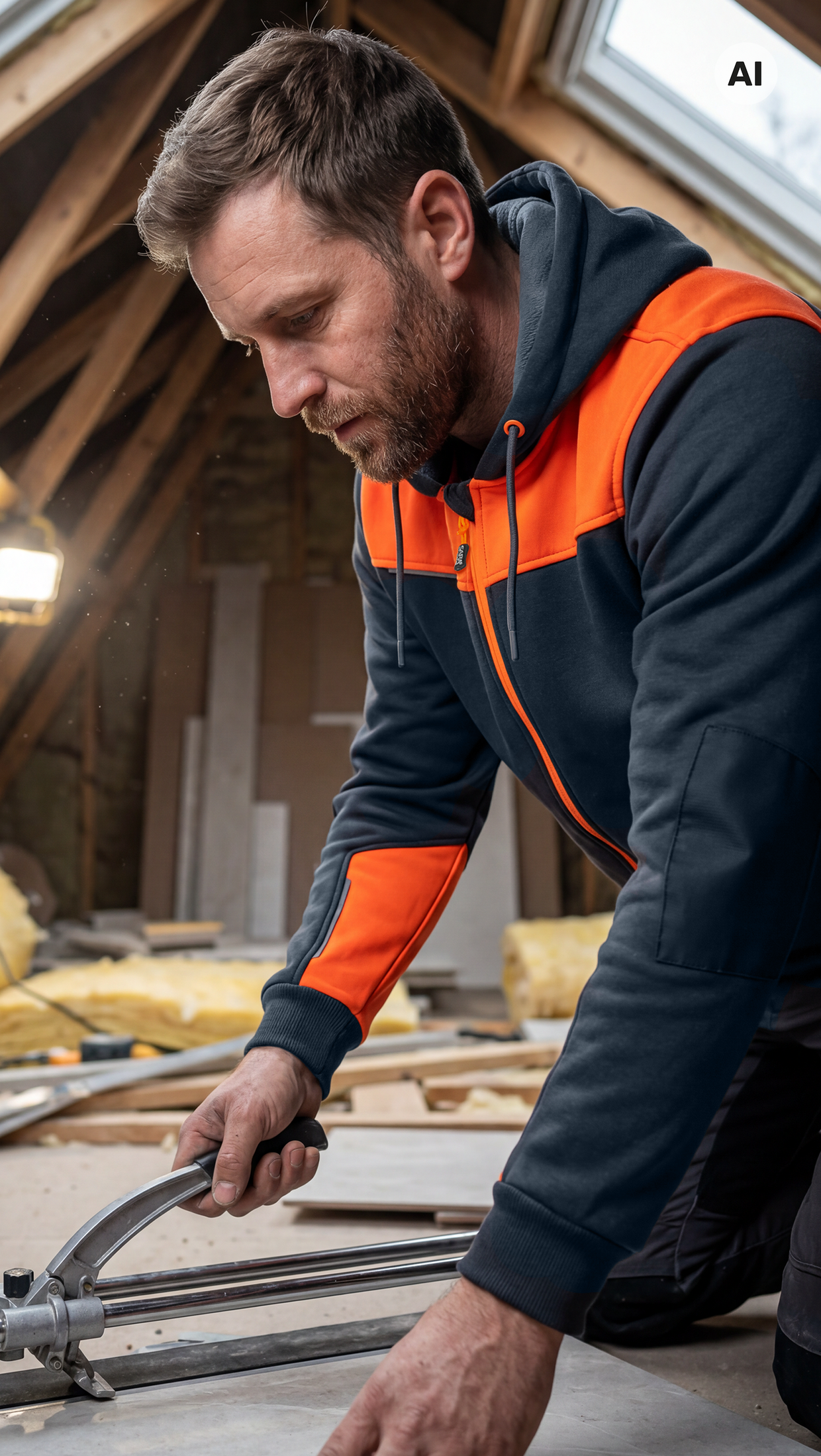 Kapuzenjacke mit Reißverschluss COMFORT PLUS