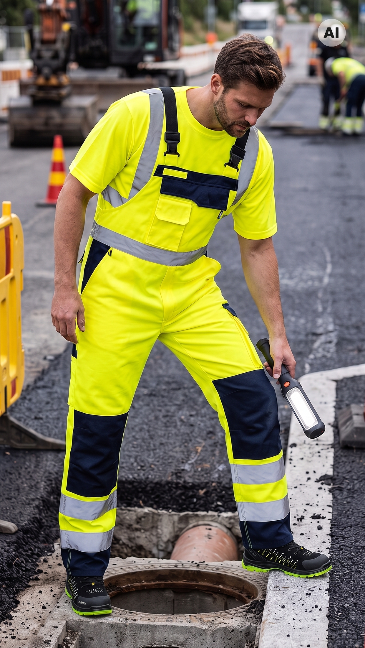 Latzhose DROGOWIEC