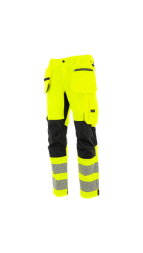 Spodnie do pasa monterskie MONTER HI-VIS