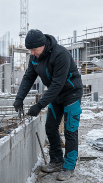 Kurtka długa ocieplana COMFORT WINTER