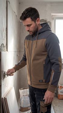 Kapuzenjacke mit Reißverschluss COMFORT PLUS