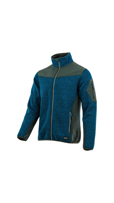 Bluza melanżowa dzianinowa COMFORT PLUS