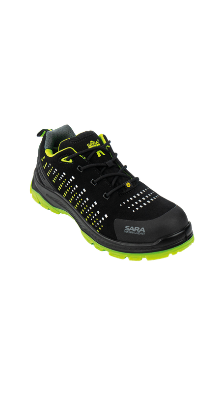 Sicherheitsschuh mit niedrigem Schaft HAGA S3S FO SC SR ESD