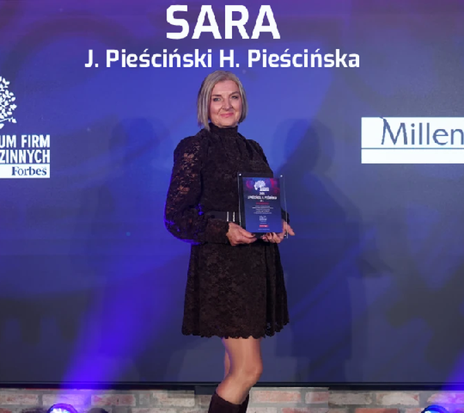 SARA w gronie laureatów Forum Firm Rodzinnych Forbes 2026