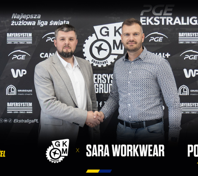 SARA Workwear nadal wspiera GKM Grudziądz