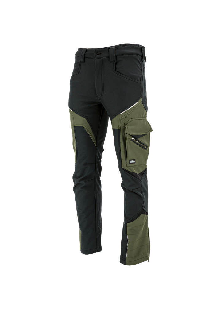 Spodnie do pasa softshell COMFORT WINTER