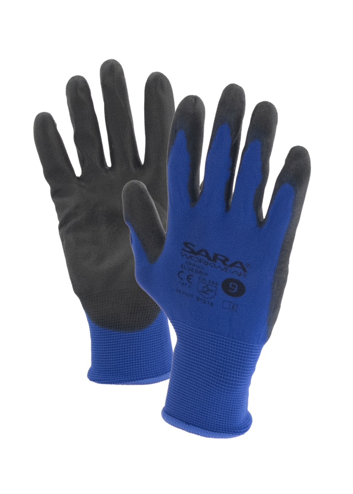 Rękawice powlekane poliuretanem RPP001 BLUEGRIP