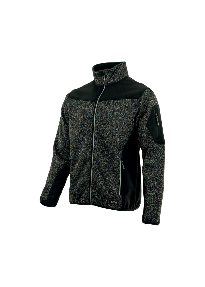 Bluza melanżowa dzianinowa COMFORT PLUS