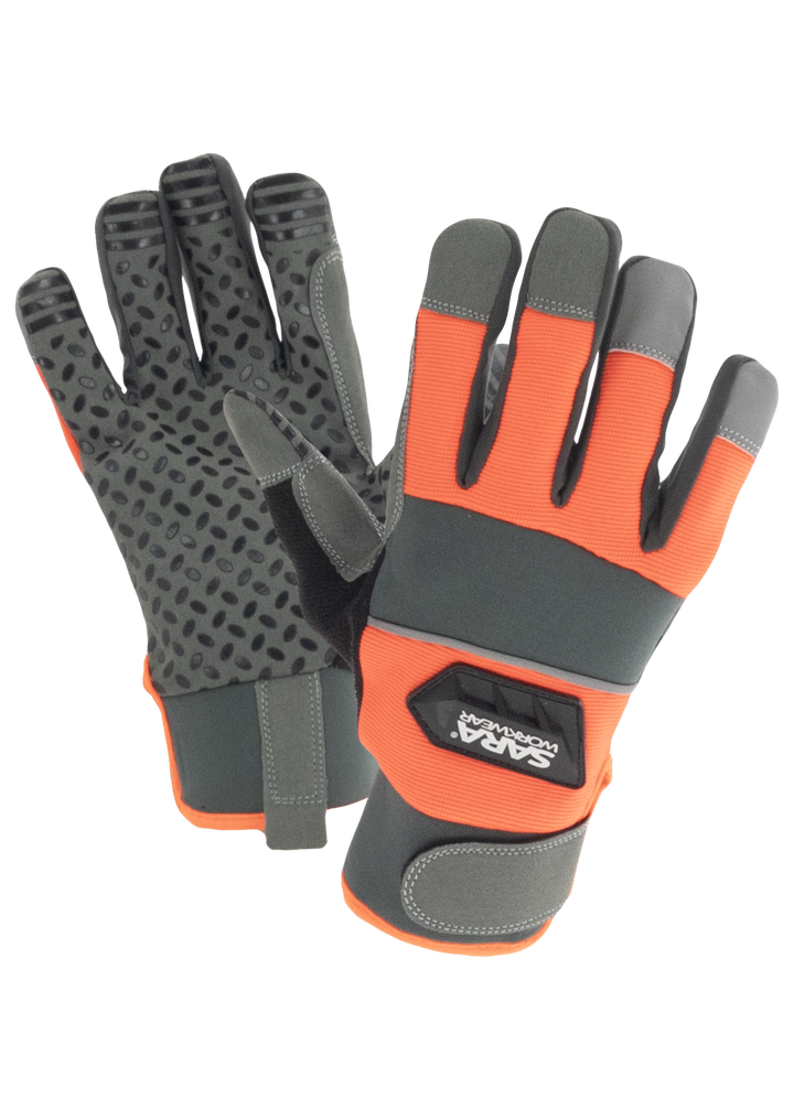 Rękawice typu Mechanik RSM004 FLUOGRIP